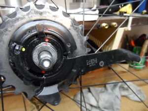 Red Dots Aligned for Removal & Replacement of the Cassette Joint
