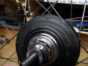 Metal dust cap removed and parts cleaned
