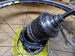 Metal dust cap removed and parts cleaned