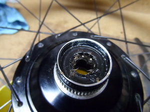 Packing the Non-Drive side Bearing
