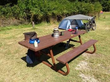 My Campsite in the FCFS Area