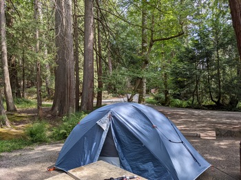 My Campsite at Prior