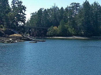 Canal Bridge Viewed from Mortimer Spit Park
