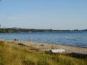 Quiet beach at Porpoise Bay