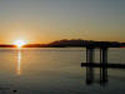 Sunset over Tofino Harbour