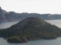 Wizard Island in Crater Lake
