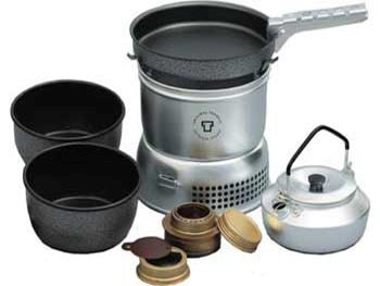 Trangia Stove Kit open Trangia Stove Kit open