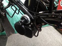 33.5mm Locknut & Wiring on Rear Chainstay