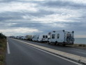 Tourists Hiding in their Motorhomes!