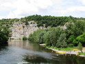Kayakers on the Dordogne