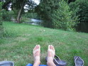Nice Campsite & Tanned Feet!