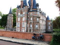 Castle Surrounded by Moat