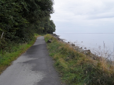 Trail just east of Port Angeles