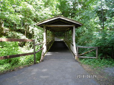 Covered Bridge on the Trail