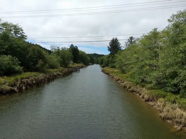 First Crossing of the Hoquiam River