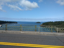 View West from Deception Pass Bridge