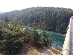 View East from Deception Pass Bridge