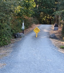 Trail Entrance Post