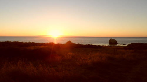 Sunset at Plaskett Creek