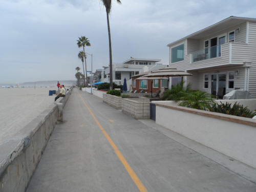 A Quiet Stretch of Mission Beach