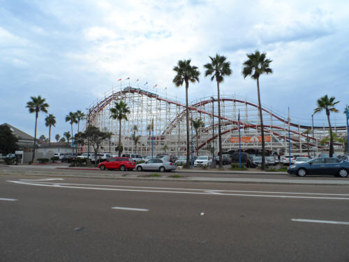 Roller Coaster at Mission Beach