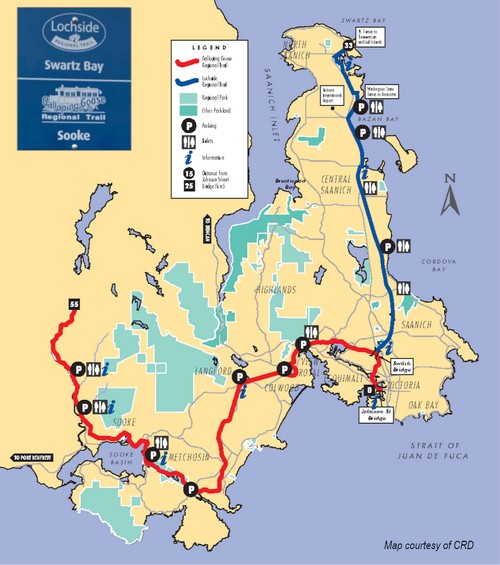 Lochside & Galloping Goose Trails