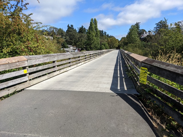 New Decking - Swan Lake Trestle