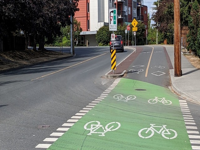 Dedicated Bike Lanes in Victoria