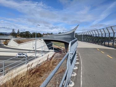 Galloping Goose Overpass at McKenzie Ave.