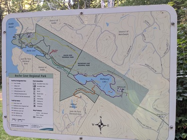 Roche Cove Hiking Trails Map