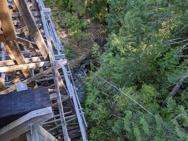 Looking Down to Todd Creek