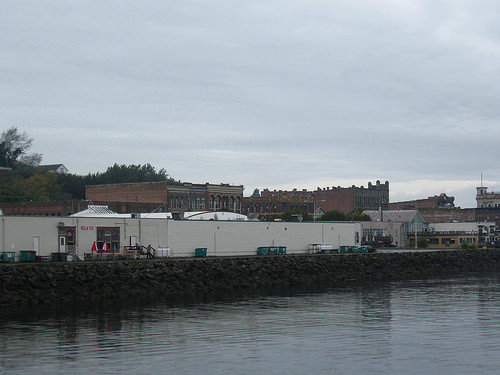 Entering Port Townsend