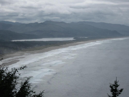 Manzanita Beach from Neahkahnie Mountain
