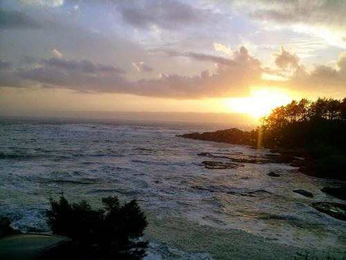 Sunset in Depoe Bay