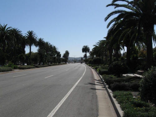 Riding into Pismo Beach