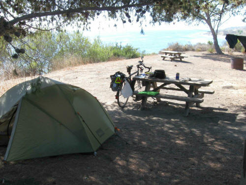 My Campsite at El Capitan SP