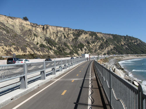 Bike Path Alternative to Freeway Riding