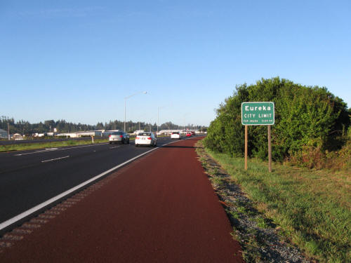 Entering Eureka