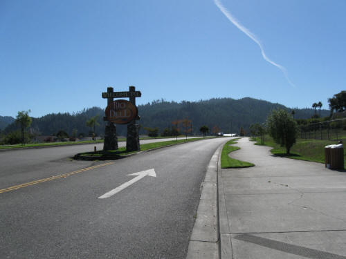 Riding into Rio Dell