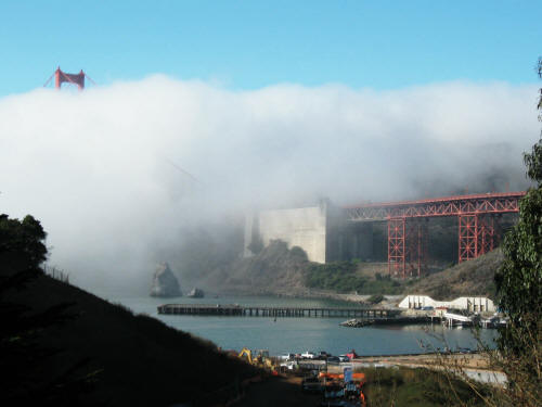 Our First View of the Bridge